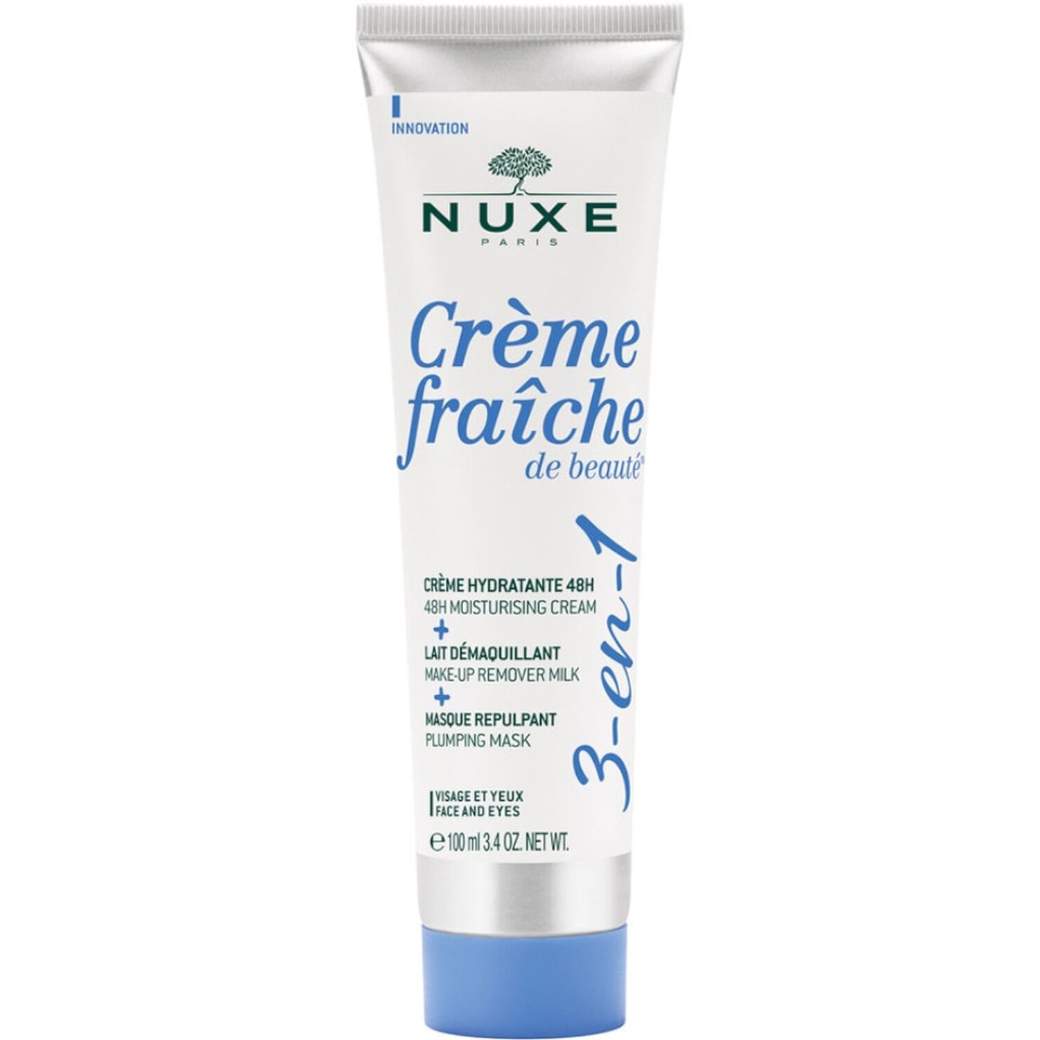 Nuxe Crème Concentrée 3-en-1 Crème Fraîche® de Beauté - Toutes peaux - 100ml