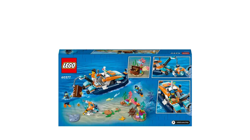 LEGO City 60377 Meeresforscher-Boot