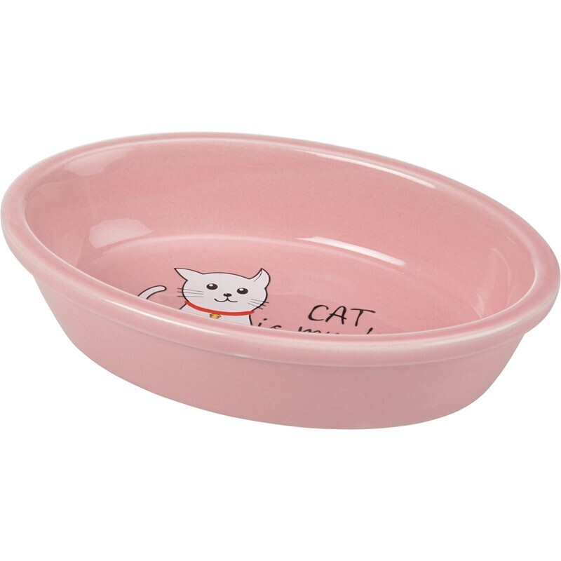 AniOne Futternäpfe AniOne Keramiknapf Cat love pink