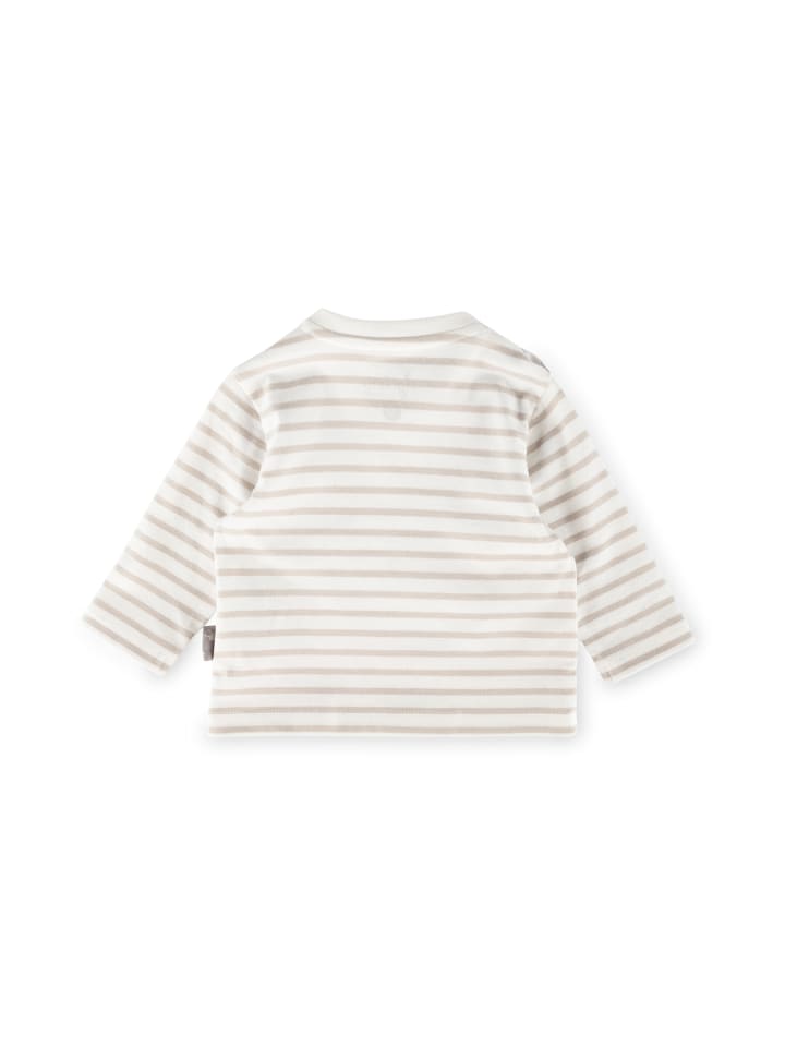 Sigikid Langarmshirt Classic Baby in beige gestreift günstig kaufen