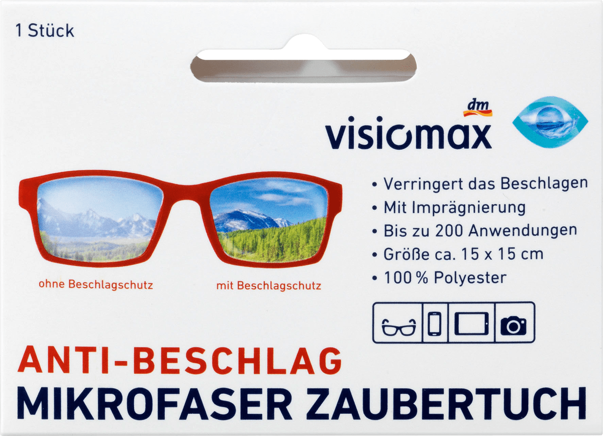 Anti-Beschlag Mikrofaser Zaubertuch, 1 St