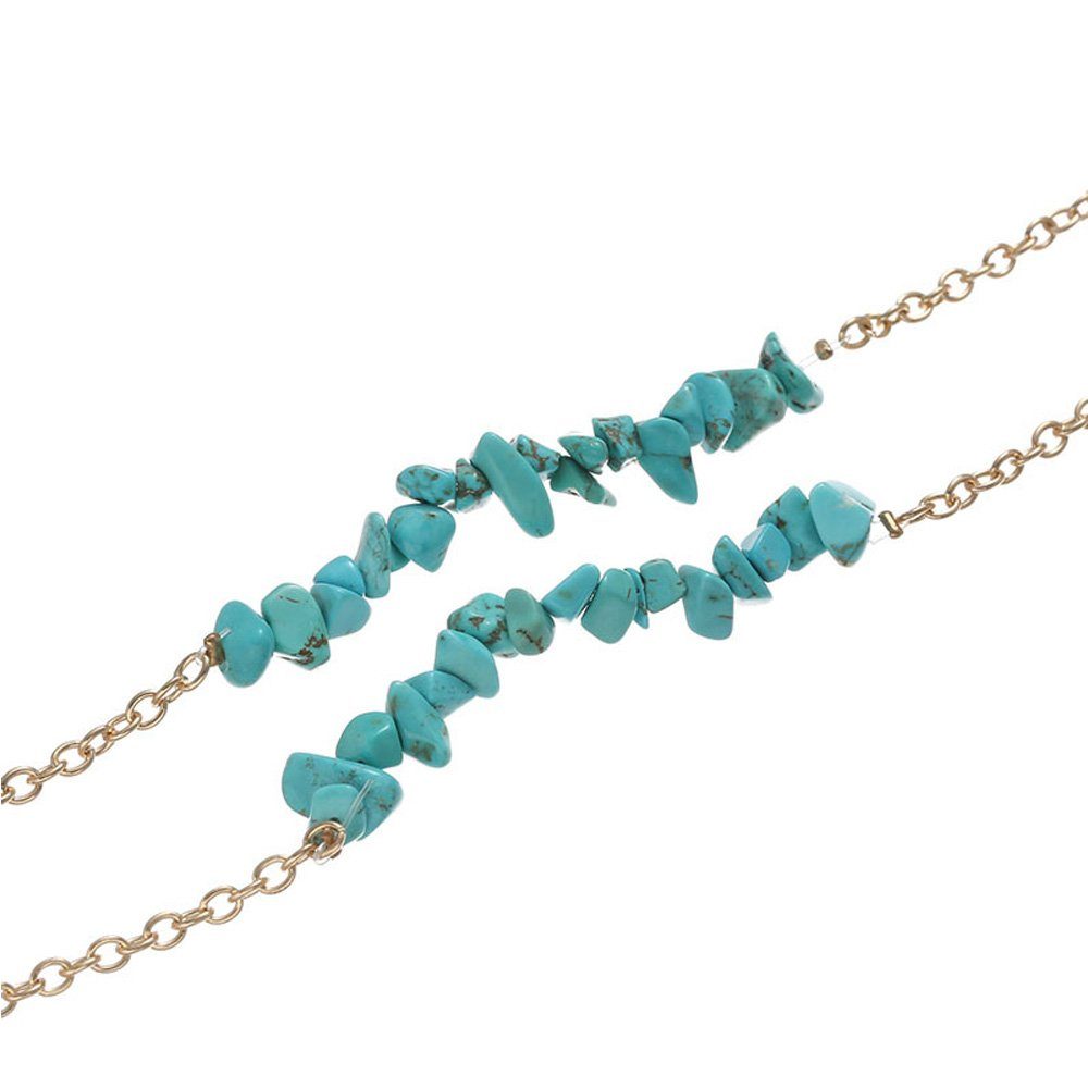 Tian Dee Brillenkette Brille Kette für Frauen Böhmischen Naturstein Lany Brille Strap