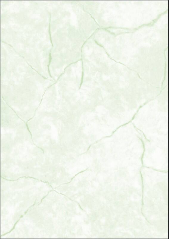 Sigel DIN A4 Farbiges Papier Granit Grün 90 g/m² Matt 100 Blatt