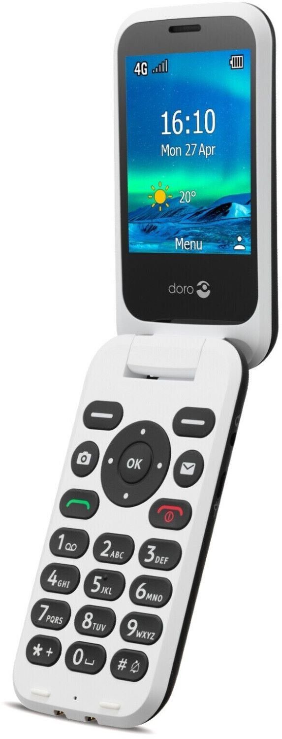 Doro 6820 Klapphandy (7,11 cm/2.8 Zoll, 2 MP Kamera, Notruftaste)