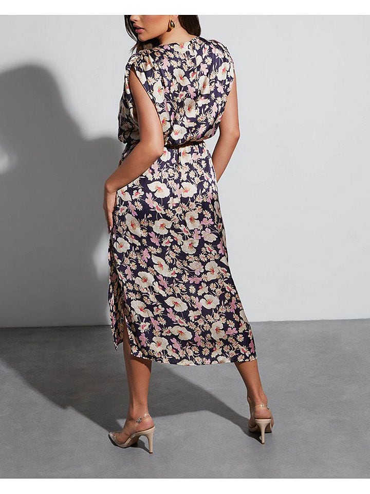 LA Angels Kleid in Dunkelblau/ Weiß/ Rosa günstig kaufen