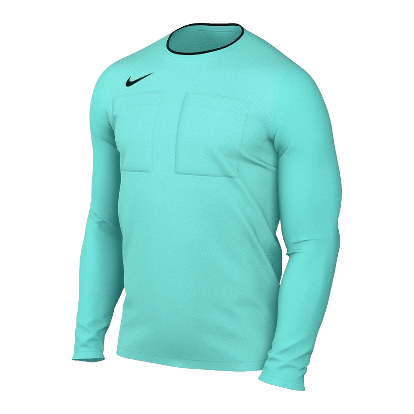 Nike Referee Schiedsrichtertrikot langarm Türkis Schwarz F354
