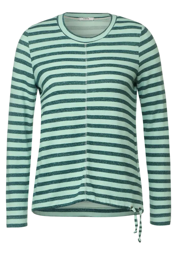 CECIL Streifen Langarmshirt