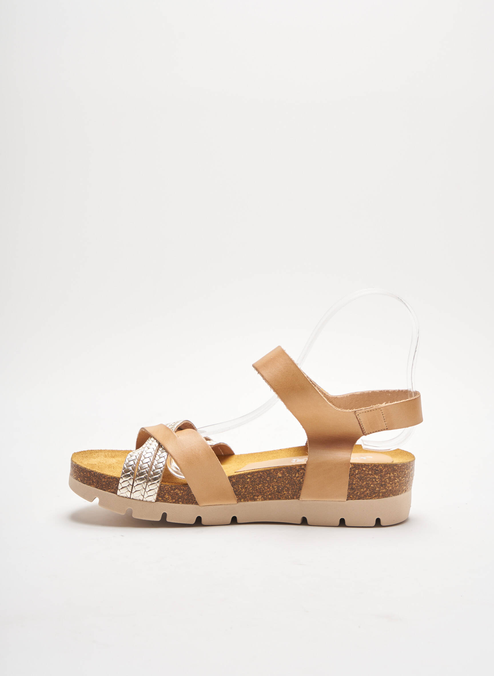 Xapatan Sandales Nu Pieds Femme couleur marron