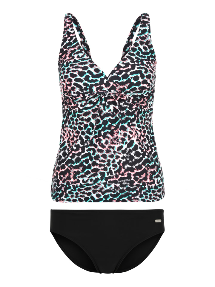 Venice Beach Bügel-Tankini in schwarz-bedruckt günstig kaufen