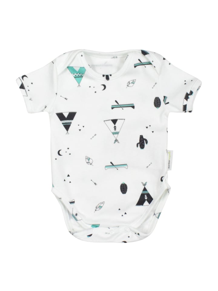 SlumberOrganix Bio Baby-Body kurzarm in Grün günstig kaufen