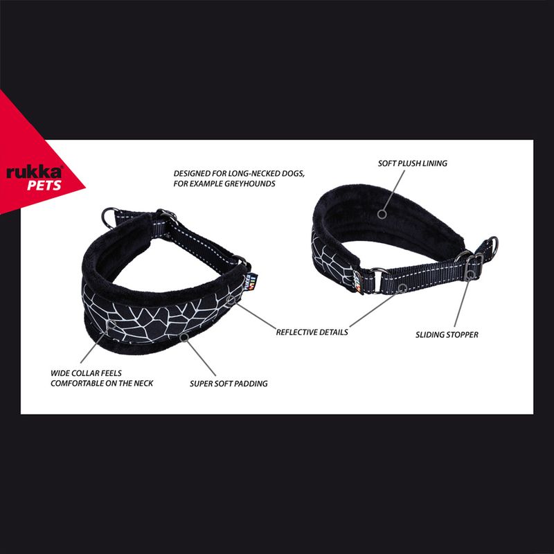 Rukka Cube Halsband, schwarz zu TOP-Preisen