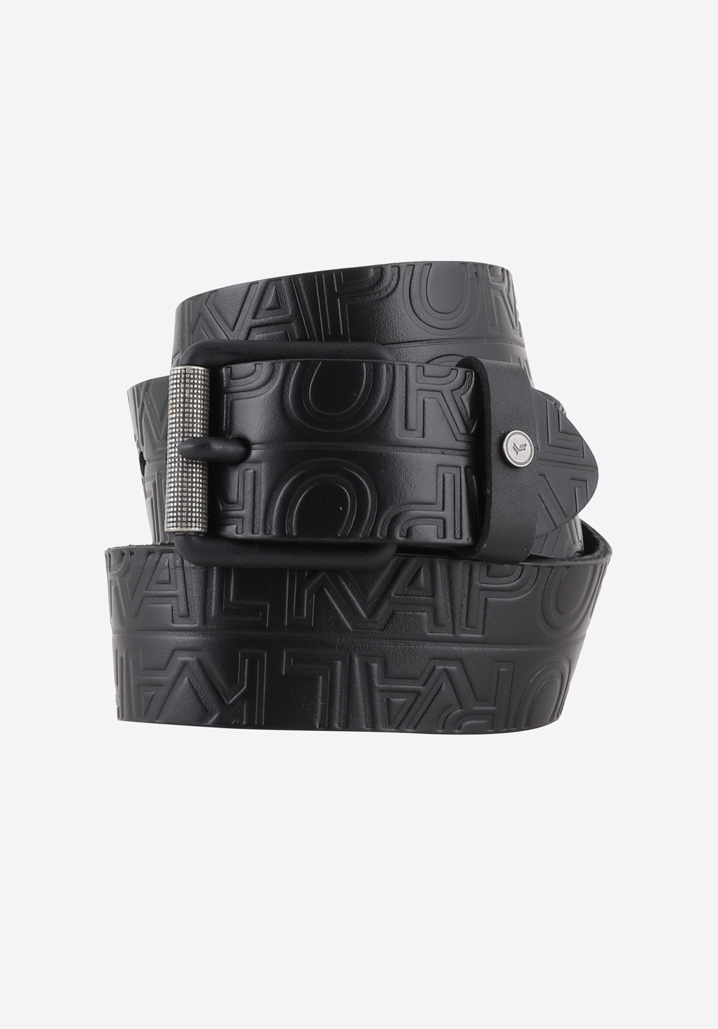 VIMBO  Ceinture en cuir noir Homme