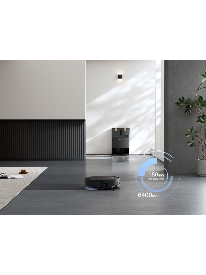 Ecovacs Saugroboter Deebot T50 Max Pro Omni in schwarz günstig kaufen onesize