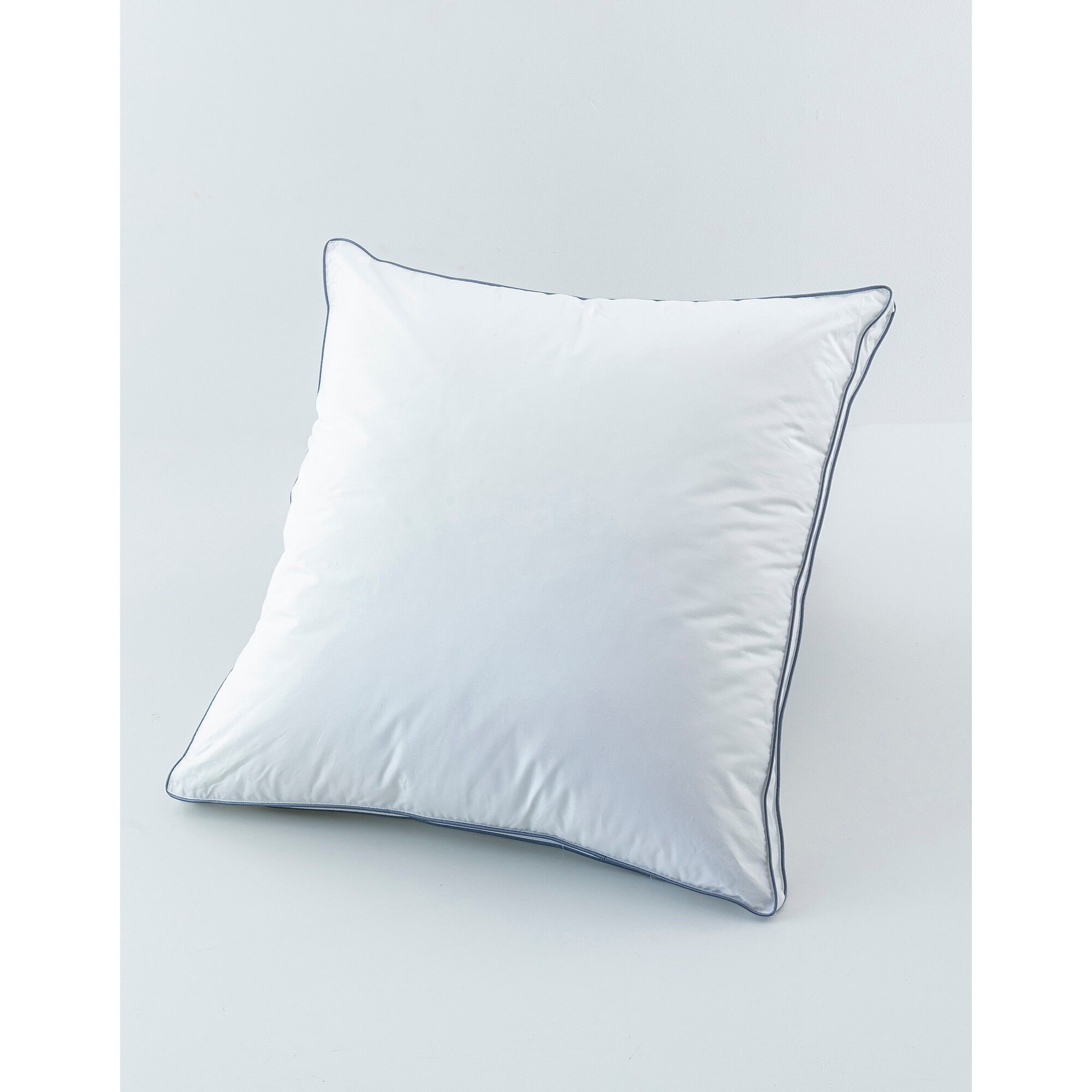 Oreiller percale coton microgel moelleux