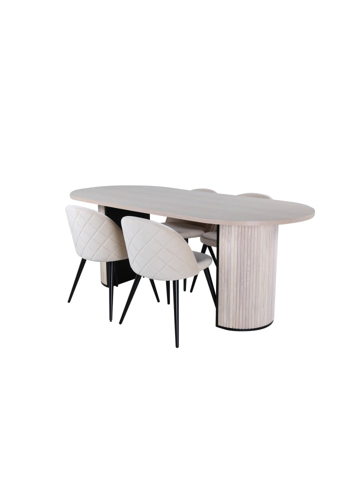 ebuy24 Essgruppe Bianca 52 Beige 90 x 200 cm günstig kaufen onesize