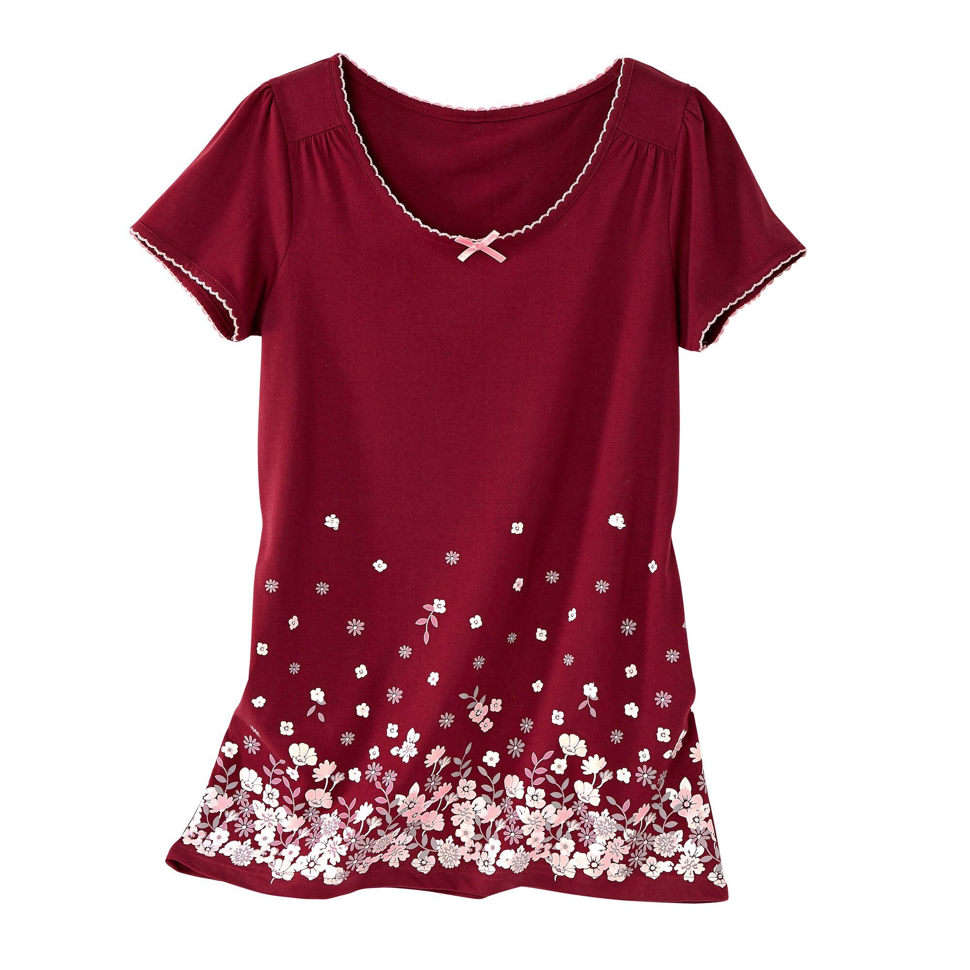 Tee-shirt imprimé fleurs