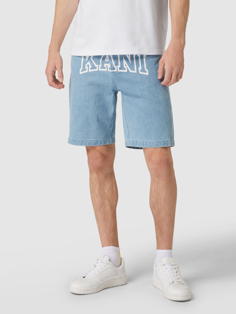 Bermudas  im 5-Pocket-Design Modell 'Serif' in jeans