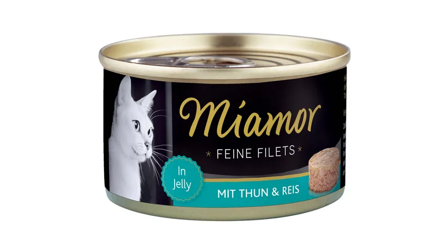 Miamor Katzennassfutter Feine Filets Thunfisch & Reis 100 g