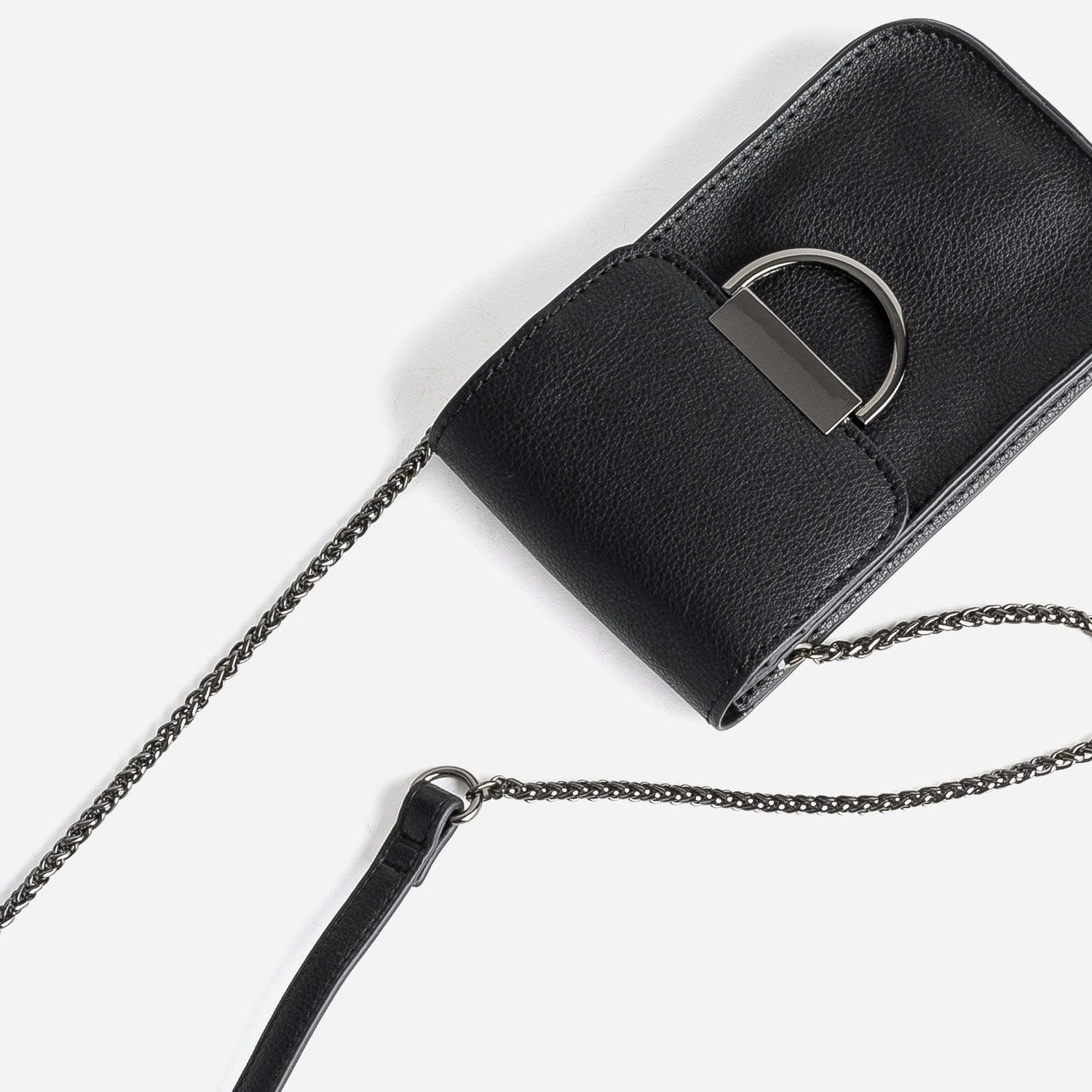 Pochette à téléphone TEXTO noire