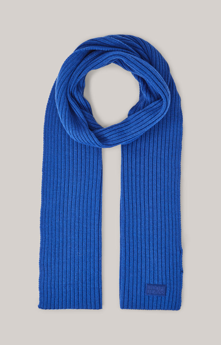 Strick-Schal Francis in Blau