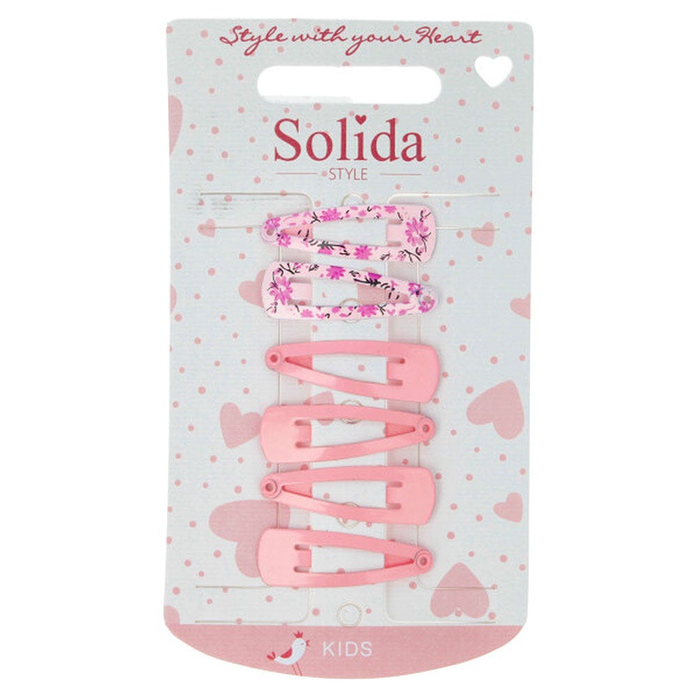Solida Click-Clack klein Pink 6 Stk.