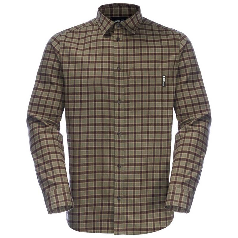 Jack Wolfskin BERGWEG SHIRT M Langarmshirt Herren