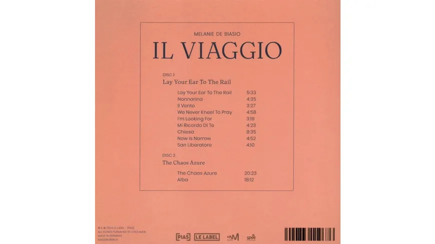 Il Viaggio (2CD)