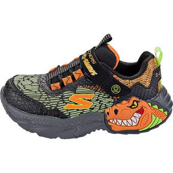 Skechers Dino Lights Sneaker in schwarz