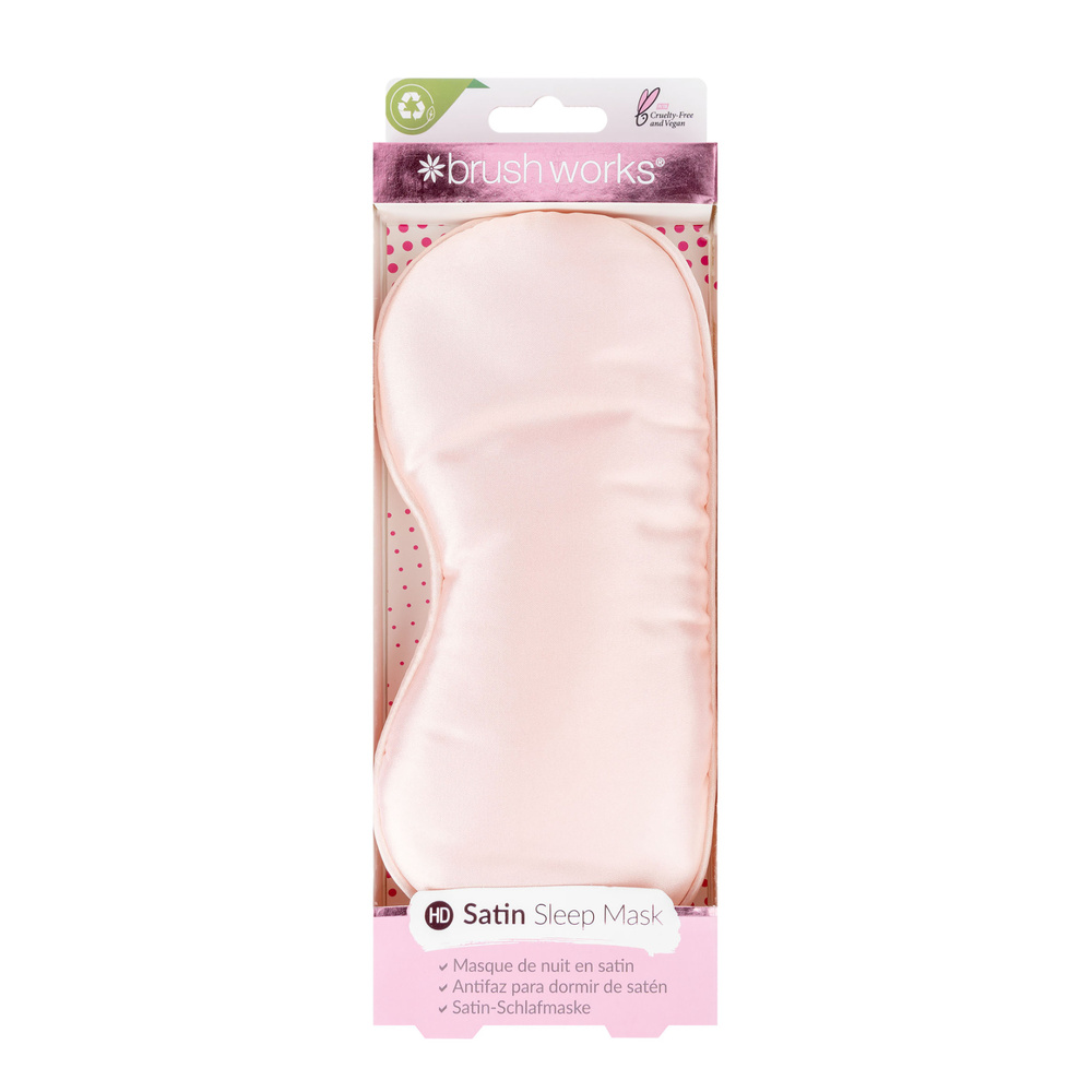 Brushworks Masque de nuit en satin Masque
