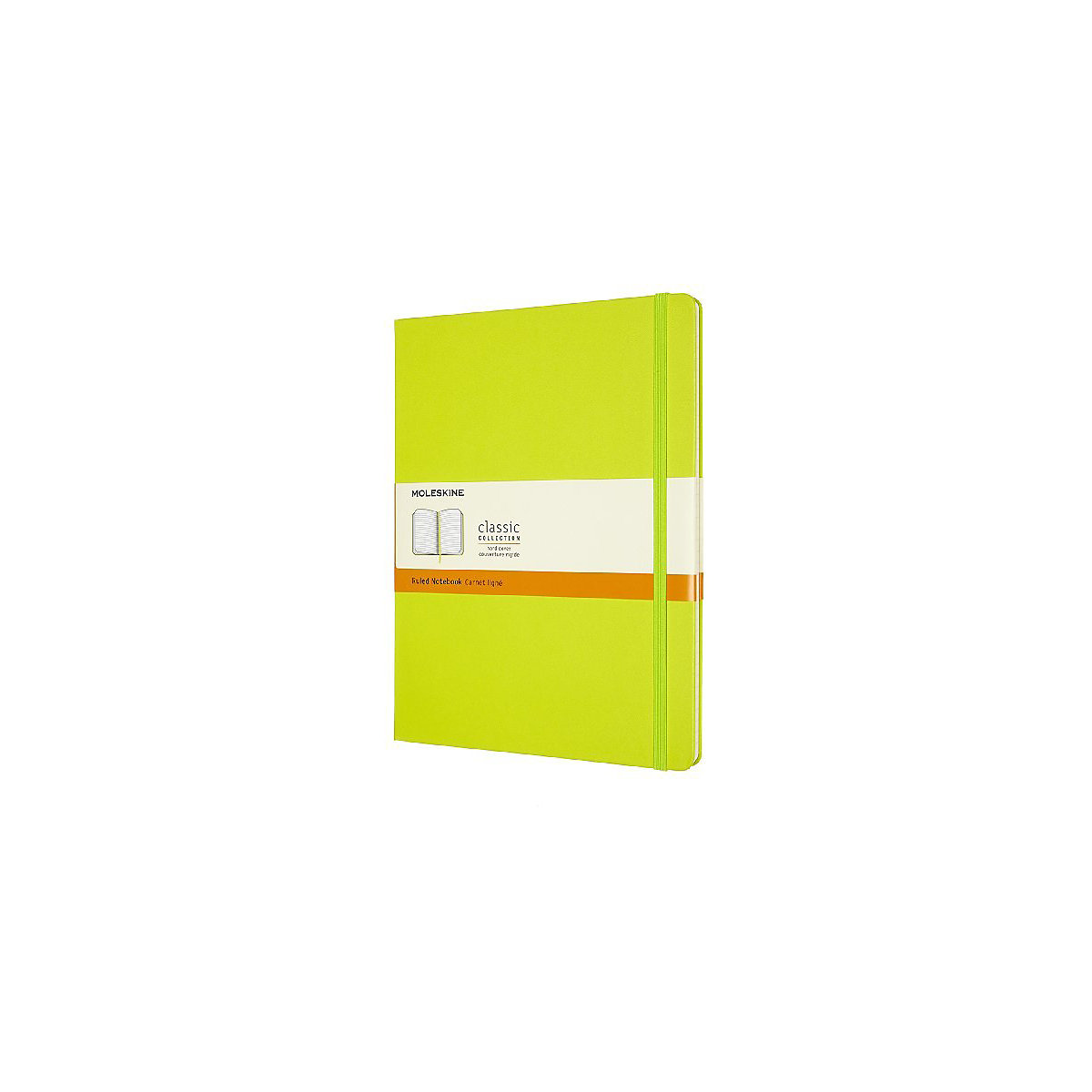 Moleskine Notizbuch Extra Large Liniert, Softcover, Limetten Grün