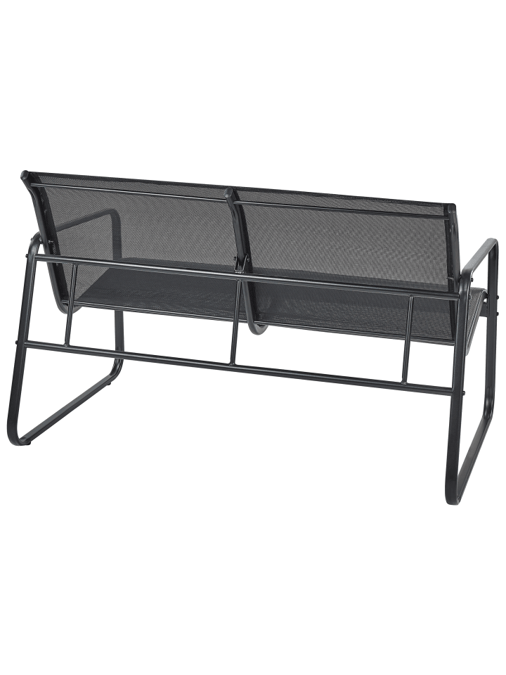 Beliani 4-tlg Lounge Set BARREA in Schwarz günstig kaufen onesize