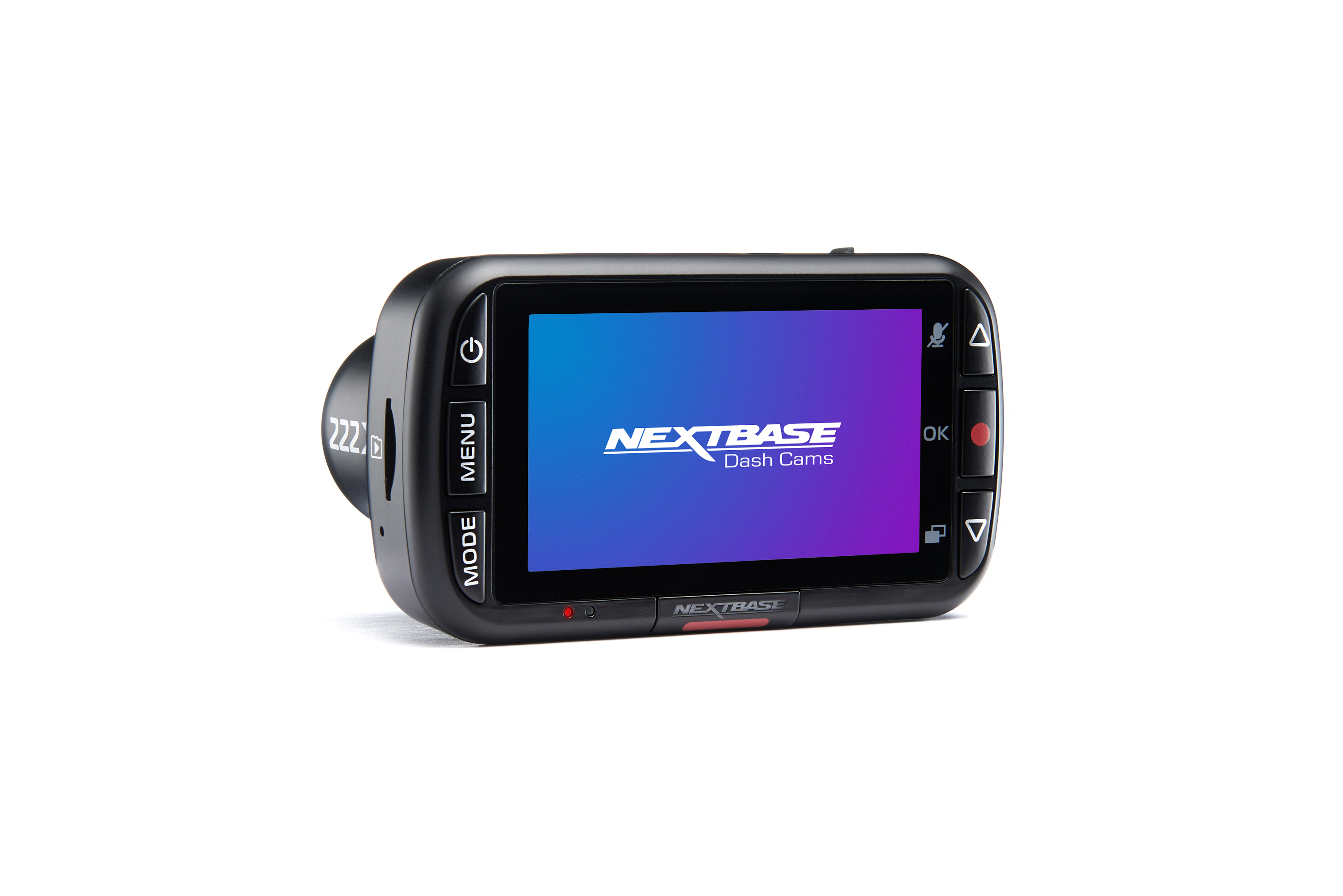 Nextbase Dashcam 222X Front- und Rücksichtkamera, mit 2,5" Display, 1080p mit 30 FPS, 140° Weitwinkel, G-Sensor, intelligentem Parkmodus uvm. - ATU