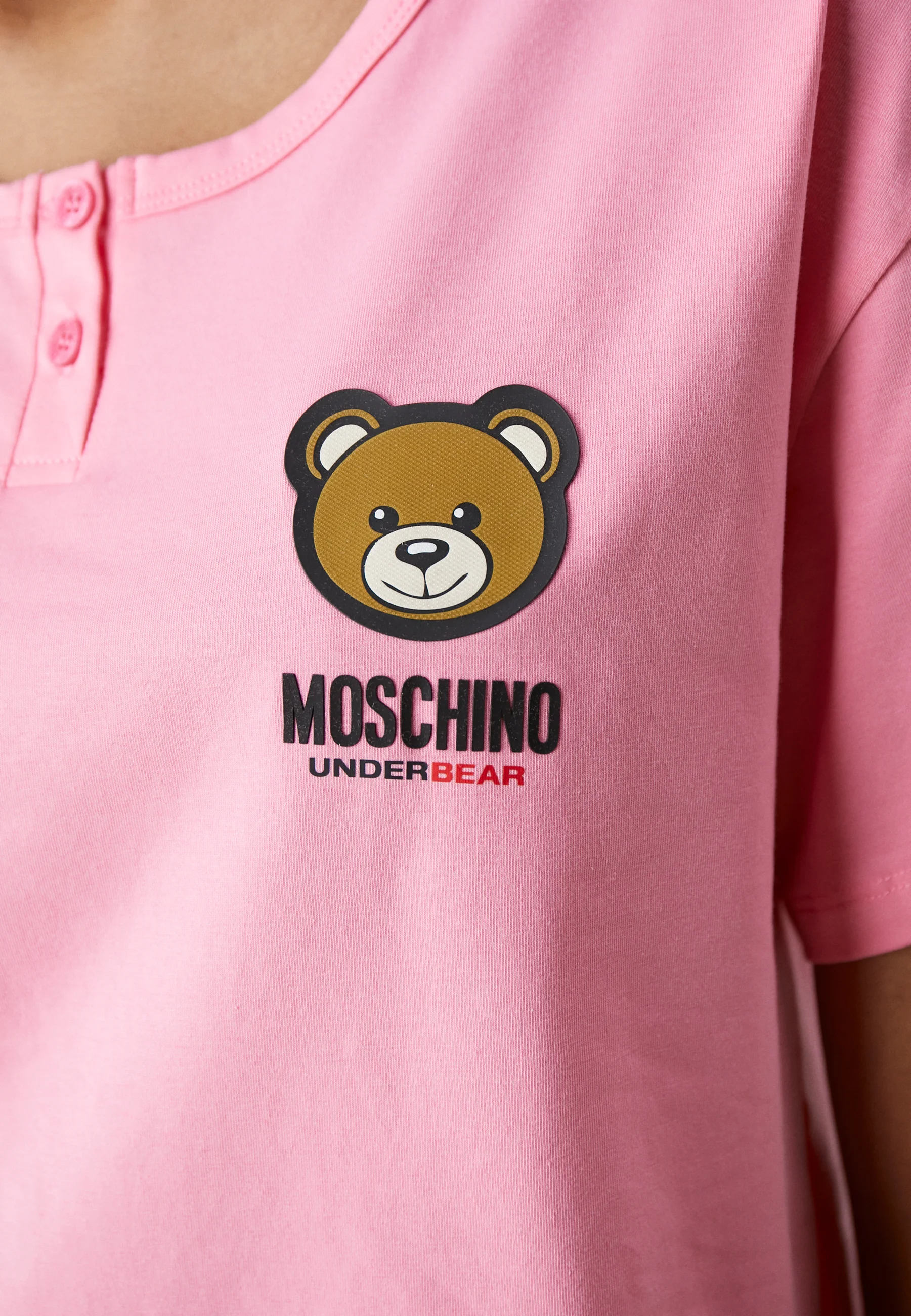 Ropa interior Moschino SHORT BUTTON UP - Pijama