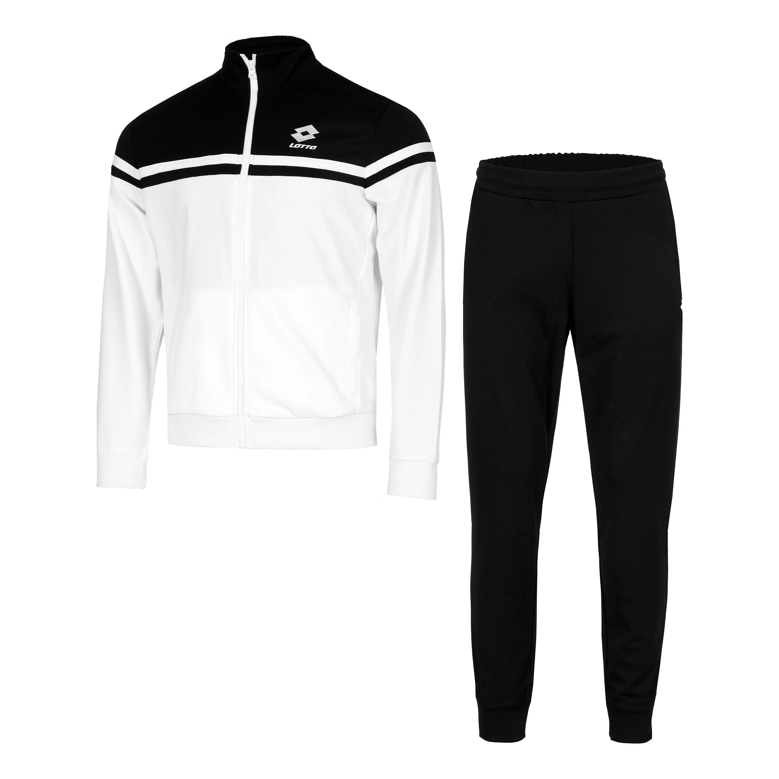 Suit Circle Trainingsanzug Herren - Schwarz, Weiß