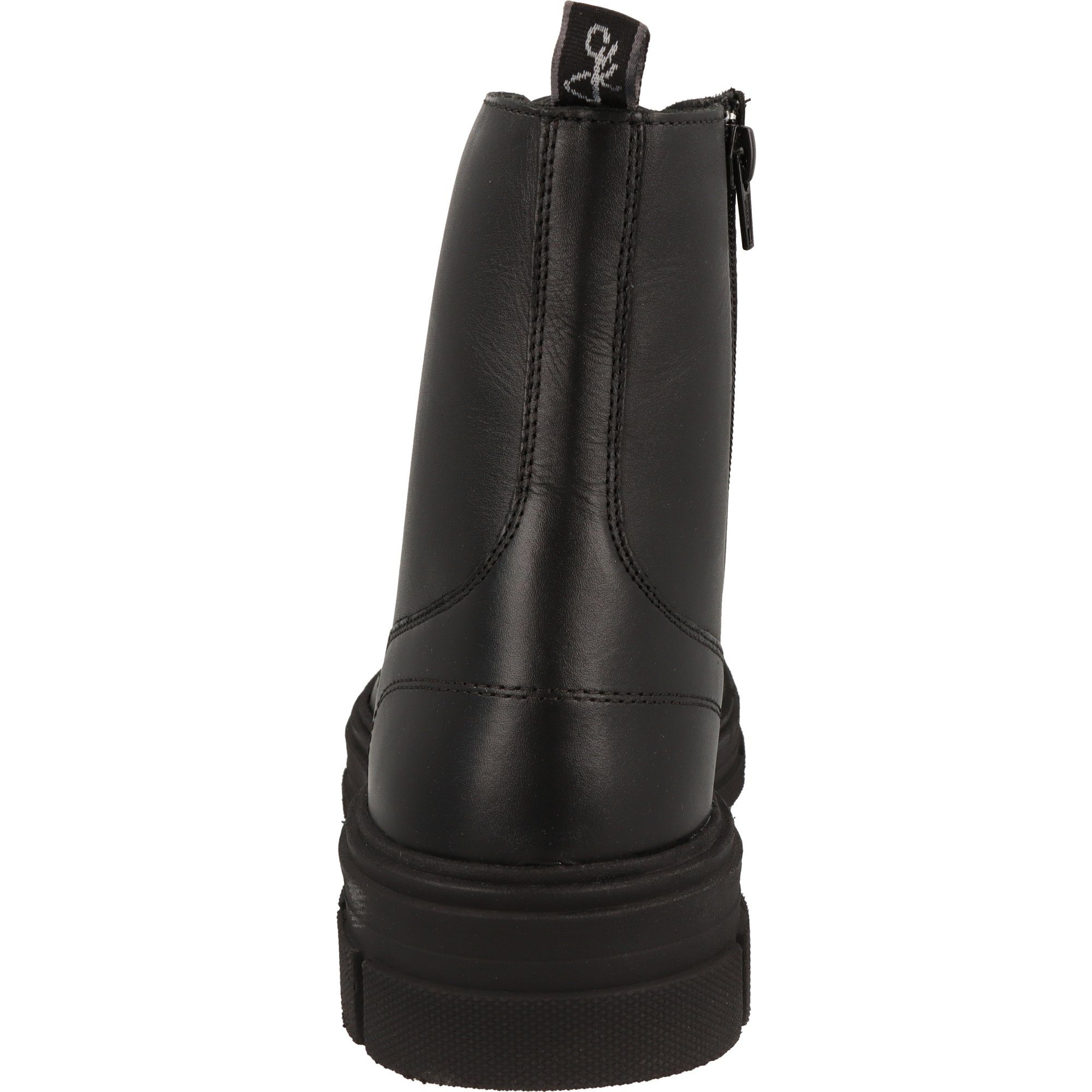 MARCO TOZZI by GMK 2-15201-41 Herren Schuhe Mode Boots Glattleder Schnürstiefel Reißverschluss