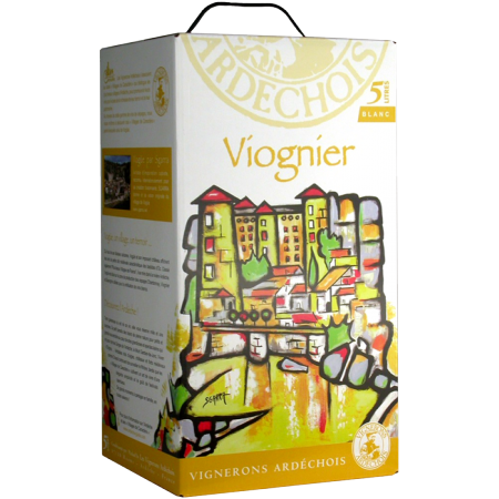BIB 5L - VIOGNIER - VIGNERONS ARDECHOIS
