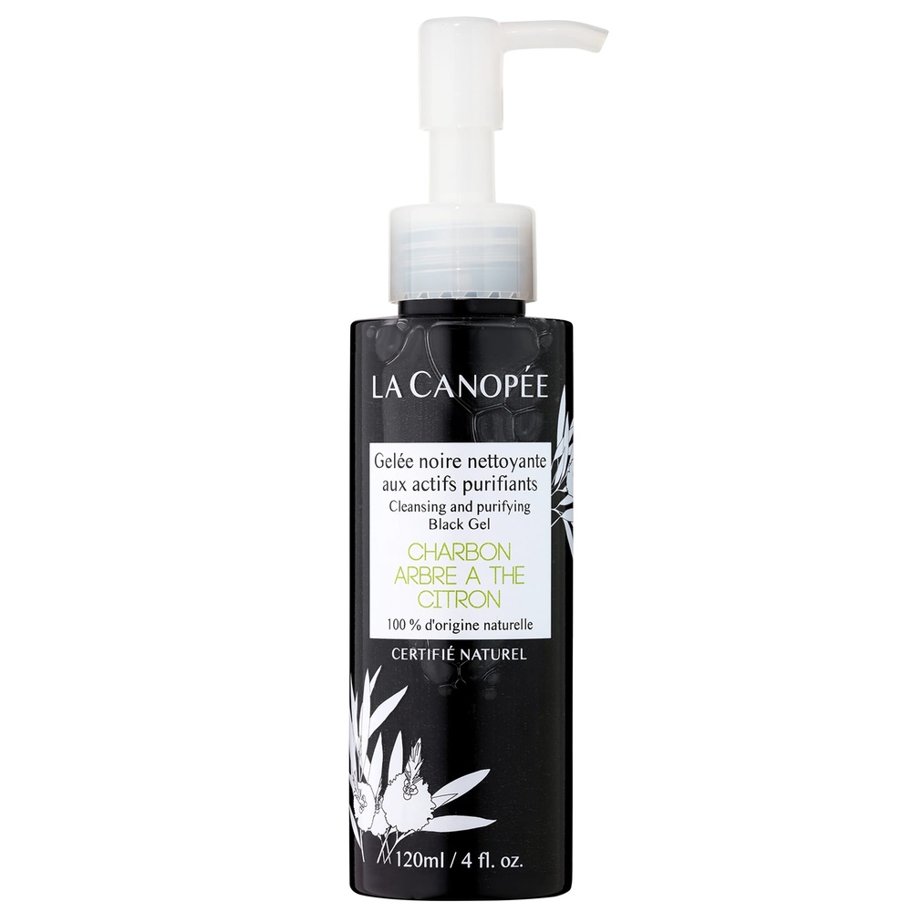 la canopée Gelée noire nettoyante aux actifs purifiants Nettoyant