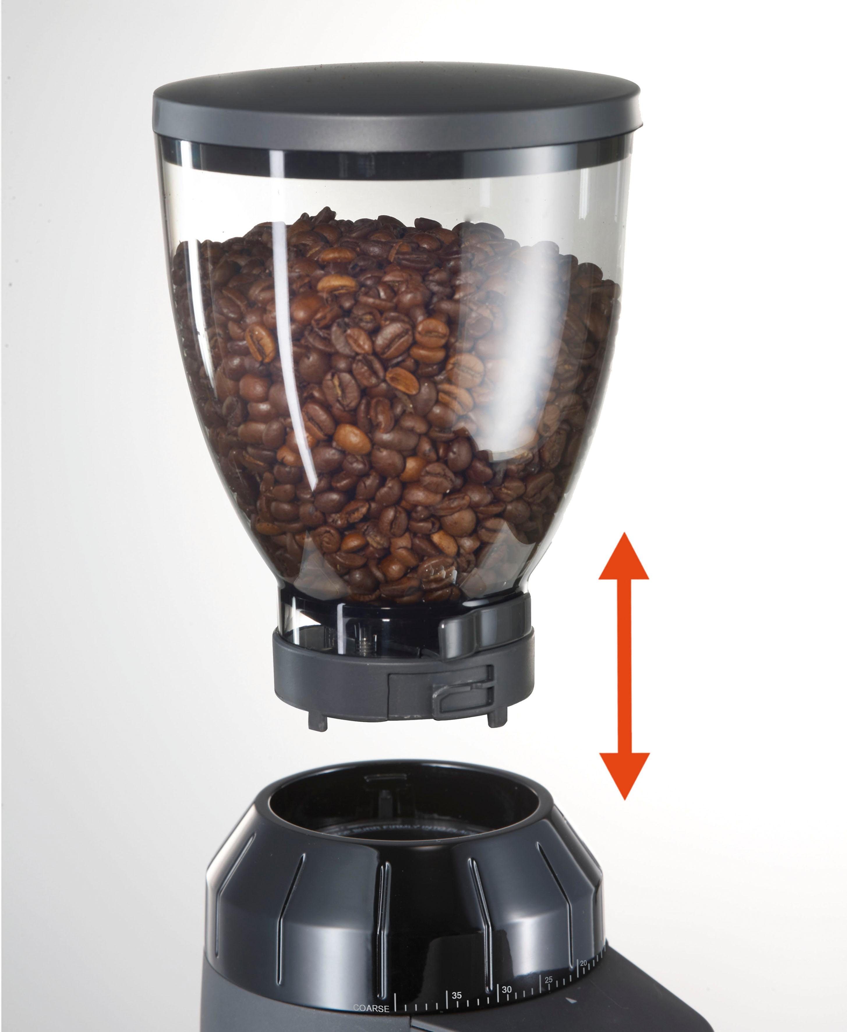Graef Kaffeemühle CM 802, 120 W, Kegelmahlwerk, 350 g Bohnenbehälter, mit 40 Mahlgradeinstellungen