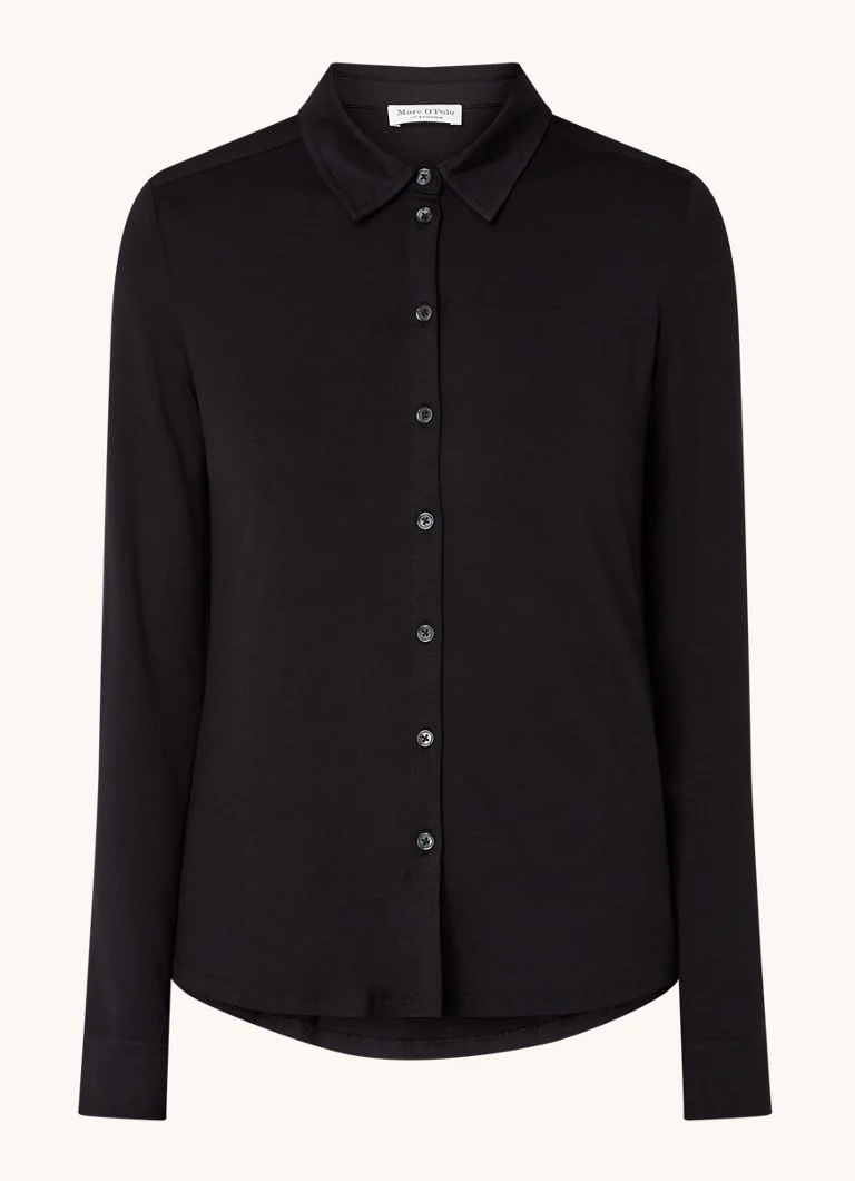 Marc O'Polo Blouse made of jersey with stretch