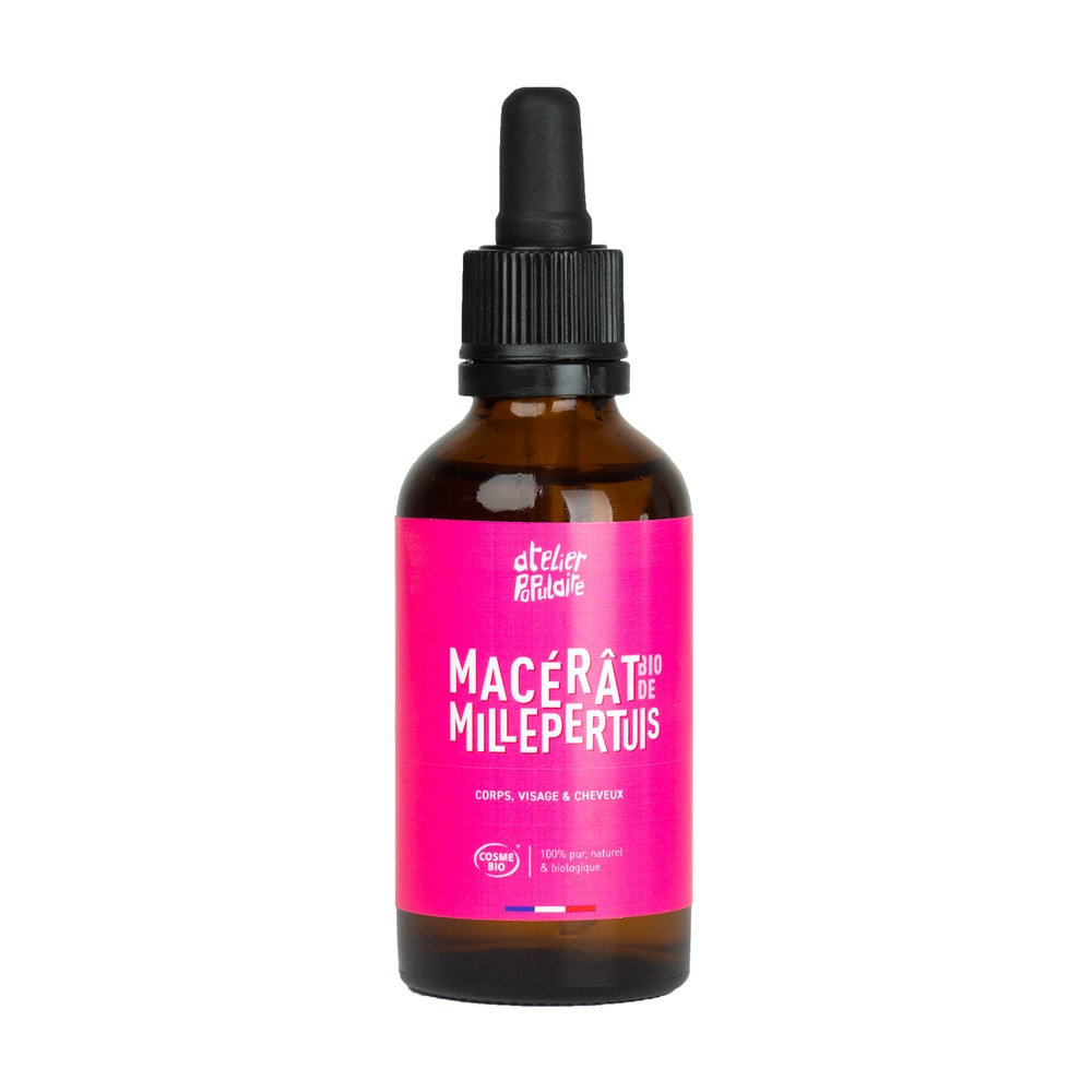 atelier populaire Macérât de Millepertuis Bio | Origine France | 50mL Macérât huileux