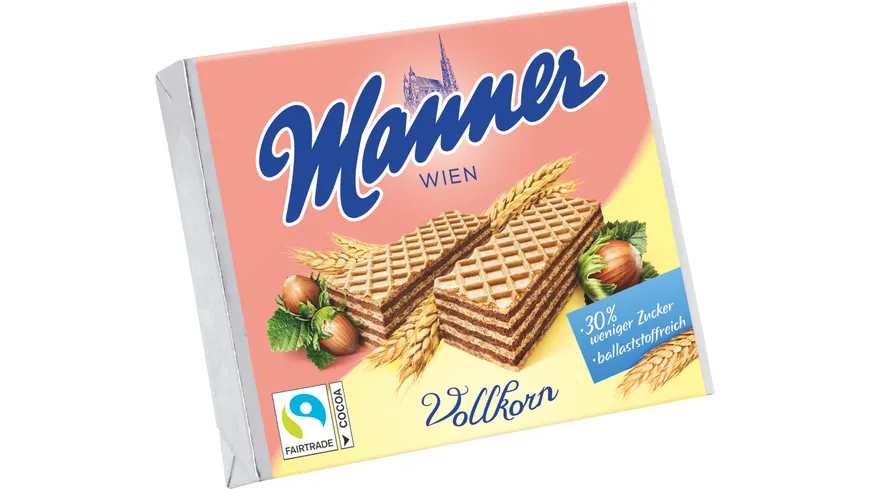 Manner Waffeln Vollkorn 75 g