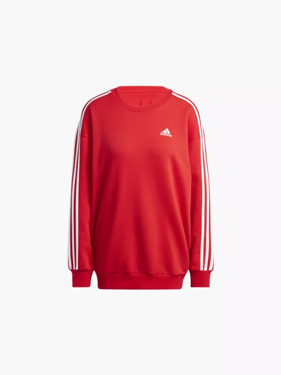 adidas 3 Streifen Fleece Oversized Sweatshirt