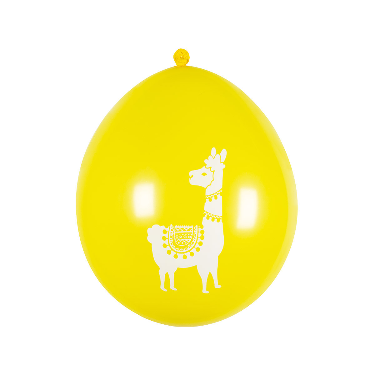 Latexballons Lama 3 sortiert (25 cm), 6 Stück