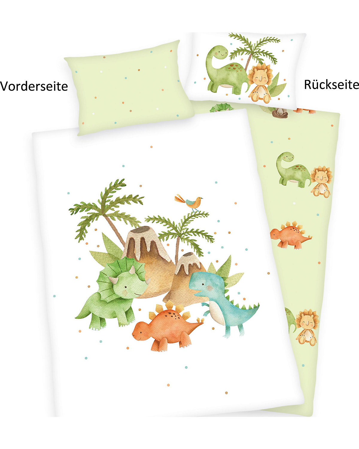 Kinderbettwäsche Dinos  