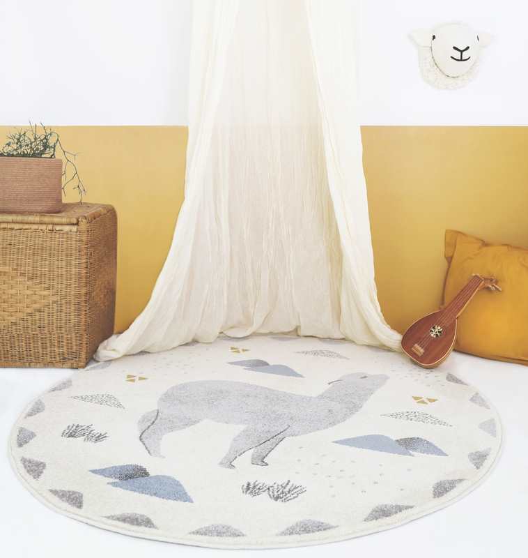 Tapis petit lama 135cm ANDINO by MPA