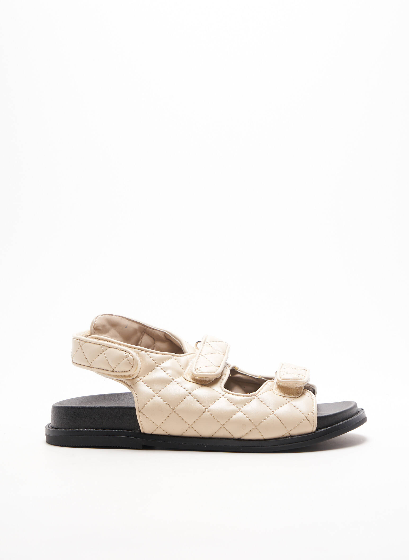C M Paris Sandales Nu Pieds Femme couleur beige