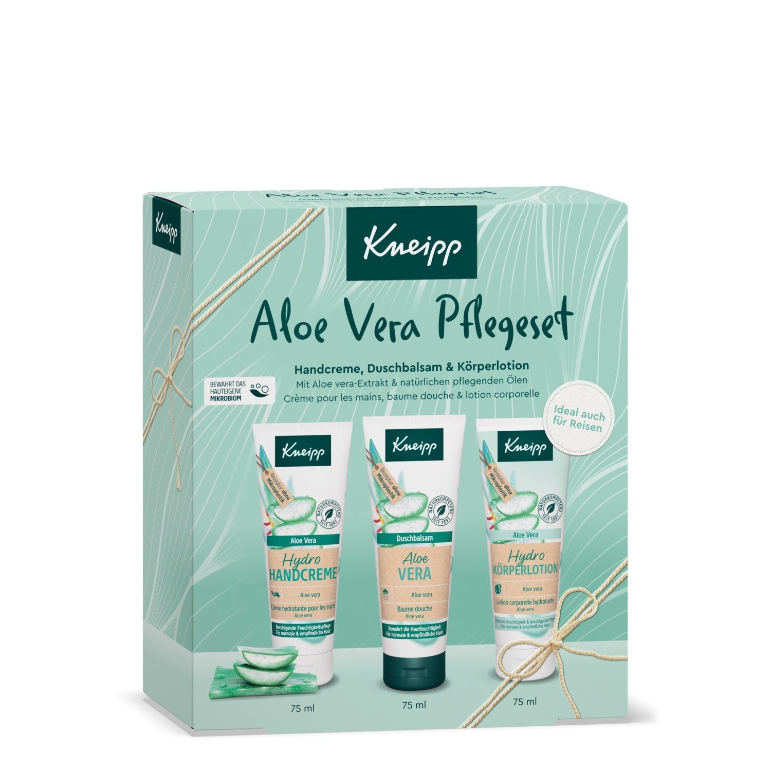 Geschenkpackung Aloe Vera Pflegeset
