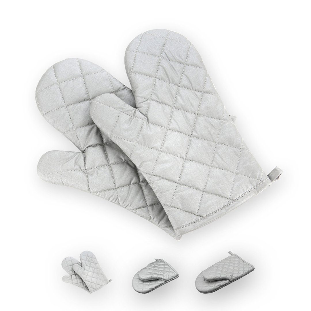 FIDDY Topfhandschuhe Küchenofenhandschuhe, hitzebeständige Küchenofenhandschuhe, (Baumwollküchenhandschuhe, Topfhalter-Mikrowellen-Ofenhandschuhe), Umzug, Kochen, Backen