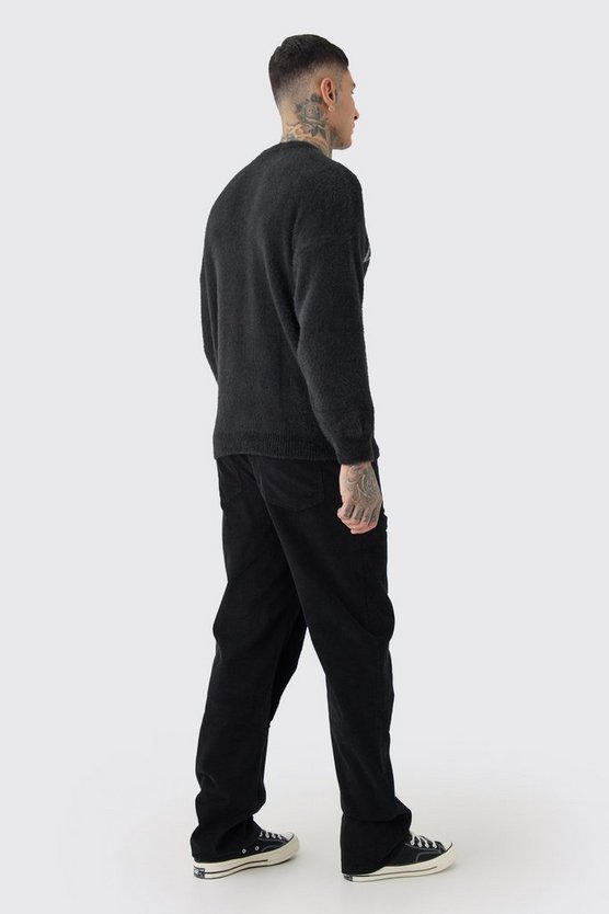 Tall lockere Cord-Hose