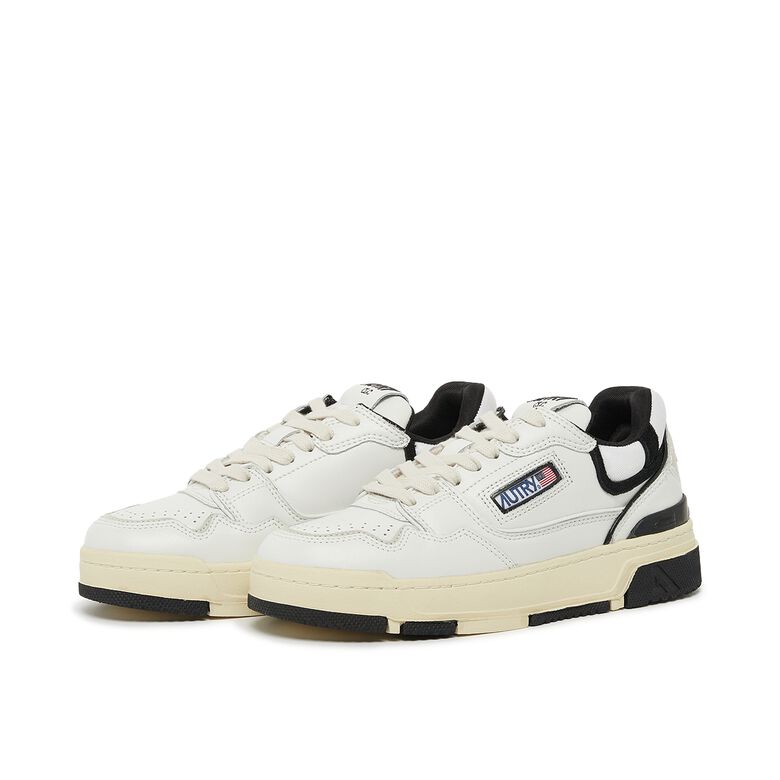 Autry Wmns CLC Low mult/mat wht/blk